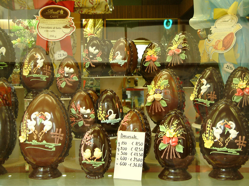 Italy's Extravagant Chocolate Easter Eggs